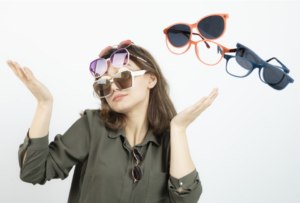 clip-on sunglasses
